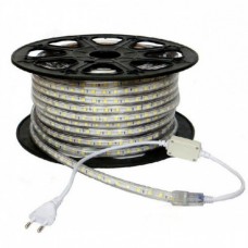 electrice vaslui - banda led 220v 60led/m 14.4w/m ip65 r5050 6400k - odosun - od6653